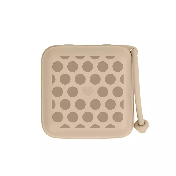 Tuttikotelo Bibs Polka Dark Oak. - Nappar och napphållare - 420037245 - 1