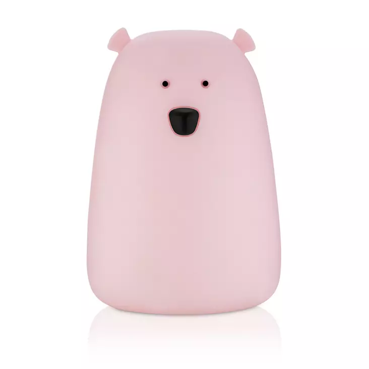 Rabbit & Friends yövalo Bear Pink. - Nattlampor och musikleksaker för barn - 52-0065 - 1