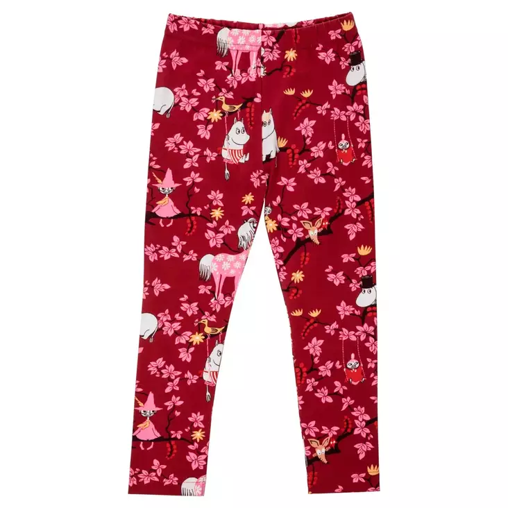 Martinex Muumi Kiipeilypuu Legginsit burgundi. - Byxor och leggings - 72588755 - 1