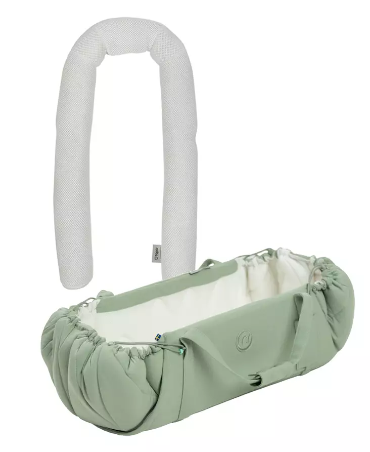 Najell SleepCarrier vol.5 kantokassi Agave Green ja reducer pienennin. - Liggvagnar och bärväskor - N20115501PAK5 - 1