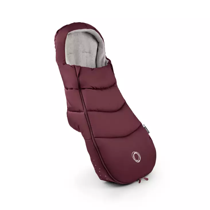 Bugaboo Footmuff l=C3=A4mp=C3=B6pussi Dark Cherry. - Åkpåsar för barnvagn - S003114025 - 1