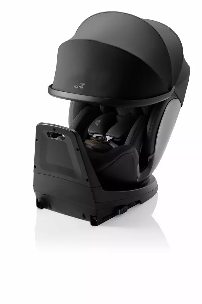 BRITAX Swivel-Grow Max Air turvaistuin Lux, Onyx Black kuomu auki - Britax bilbarnstolar - 2000042295 - 1