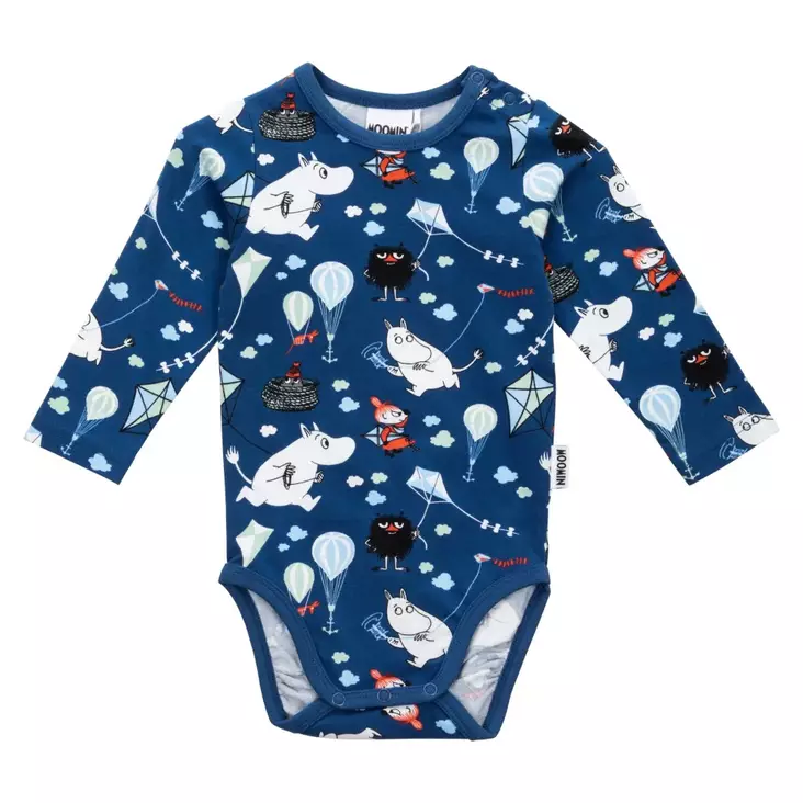 Martinex Muumi Body Leijat Sininen. - Bodys och tröjor - 72586995 - 1