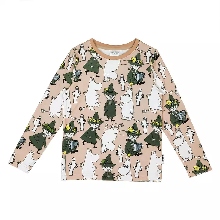 Martinex Muumi Kuomat Paita beige. - Skjortor och huvtröjor - 72586255 - 1