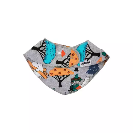 Martinex Sienet Huivi harmaa, takana nepparikiinnitys. - Babyaccessoarer - 72584746 - 2