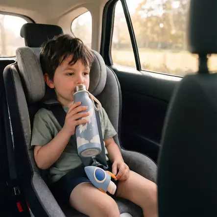 Zazu Termospullo 400ml Rocket, pitää juoman viileänä pitkään. - Vattenflaskor och flaskor med sugrör - ZA-BOTTLE-06 - 2