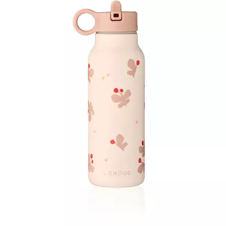 Liewood juomapullo Falk 350 ml Butterfly/Apple blossom. - Vattenflaskor och flaskor med sugrör - 19617-2606 - 1