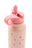 Liewood juomapullo Falk 350 ml Mini cherry heart/Rosey, sporttikorkilla. - Vattenflaskor och flaskor med sugrör - 19617-2786 - 2