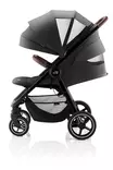 Matkarattaat BRITAX B-Agile R Carbon Black, jatkettavalla kuomulla jossa suuret tuuletusaukot. - Resevagnar och barnvagnar - 2000042176 - 2