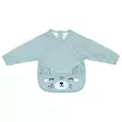 Tinynord Binot ruokalappu hihoilla Mint dot print. - Haklappar - 304346 - 1