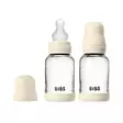 Bibs Baby Bottle tuttipullo 120 ml 2kpl Ivory (silikonipullotutti). - Nappflaskor och flasknappar - 52191216 - 1