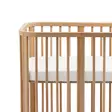 Stokke Nighti Mini muotolakana 2026 White 60x80cm, sängyssä. - Påslakan och underlakan - 710506 - 2
