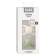 Bibs Supreme silikonitutti 2 kpl 6-18kk, Ivory/Sage pakkaus. - Nappar och napphållare - 260346 - 2