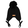 Gugguu Tuft Baby Beanie Puuvillapipo Black. - Barnmössor - SS25CO716 - 1