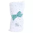 Nord Baby Muslin huopa White Dot. - Täcken och kuddar - 287486 - 1