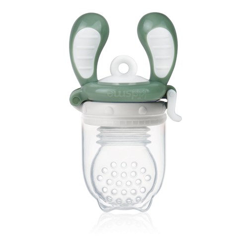 Kidsme Food Feeder vauvan ruokatutti silikoni Harmaa - Första skedar och barnbestick - 14916033716 - 1