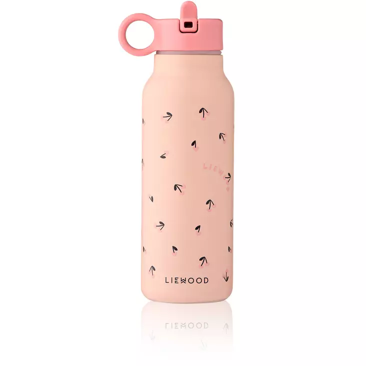 Liewood juomapullo Falk 350 ml Mini cherry heart/Rosey. - Vattenflaskor och flaskor med sugrör - 19617-2786 - 1