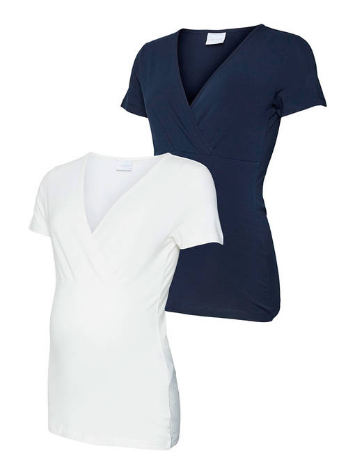 Mamalicious =C3=A4itiyspaita 2-pack. - Mammatröjor - 20019876 - 1