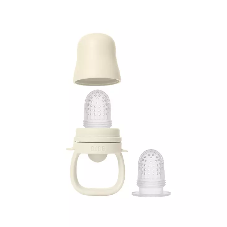 Bibs Maistelututti Silicone Baby Feeder, Ivory. - Nappar och napphållare - 4350216 - 1