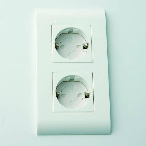 Clippasafe pistorasiansuoja 6 kpl. - Säkerhetsgrindar och säkerhetsprodukter - 5015876022426 - 1