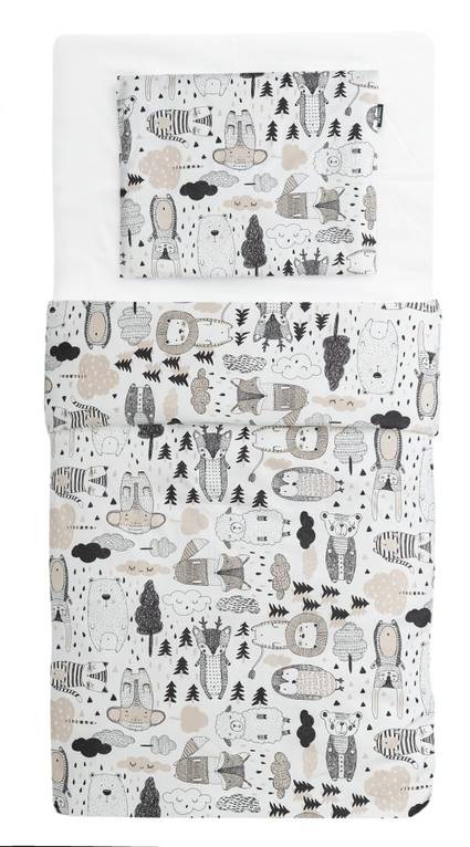 Familon Kaverit pussilakanasetti vauvalle. - Påslakan och underlakan - 62002-0107-01-06 - 1