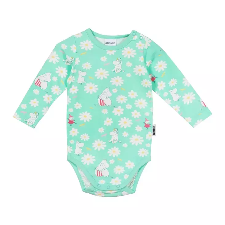 Martinex Muumi Luonnonkukka Body Minttu. - Bodys och tröjor - 72583546 - 1