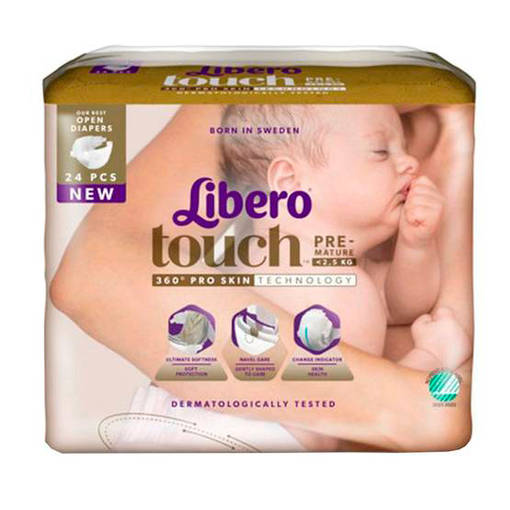 Libero Touch Premature keskosvaippa. - Blöjor - 7976 - 1
