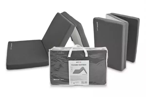 Britton matkasängyn taittopatja Lagom Dark Grey. - Madrasser och bäddmadrasser - B2476 - 1