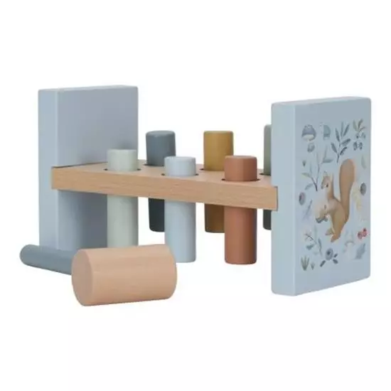 Little Dutch puinen hakkalelu Forest Friends. - Träleksaker - LD7246 - 1