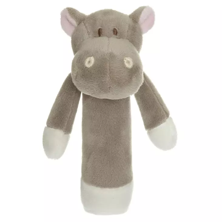 Teddykompaniet Diinglisar helistin Hippo, Mud Grey. - Skallror, greppleksaker och bollar - 64325006 - 1