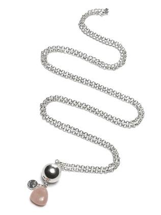 Silver-rose Quartz v=C3=A4riss=C3=A4 - Graviditetssmycken och amningssmycken - ID327 - 1