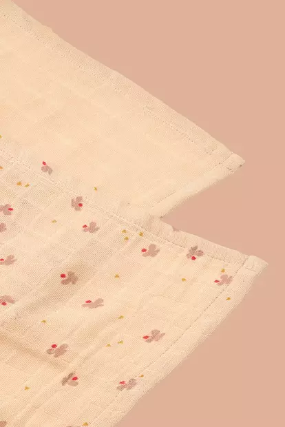 Liewood Lewis Harsoliina Mini butterfly/Apple blossom mix, 2 kpl. - Muslinfilt - 14907-2647 - 2