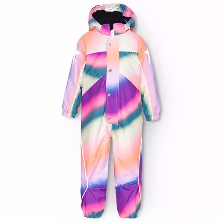 Molo talvihaalari Polaris Wavy Rainbow. - Barnens vinteroveraller - 5W24N2039107 - 1
