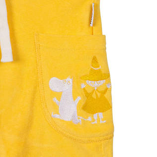 Muumi froteeshortseissa taskussa Muumi-brodeeraus. - Byxor och leggings - 72579427 - 2