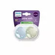 Avent Ultra Soft Tutti 0-6 kk Sininen/Sage, pakkaus. - Nappar och napphållare - 03709137 - 2