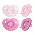 Avent Tutti Curved Soothie 0-6kk pinkki. - Nappar och napphållare - 03709927 - 1
