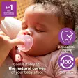 Avent Tutti Curved Soothie mukautuu lapsen kasvojen muotoon. - Nappar och napphållare - 03709927 - 2