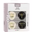 Bibs Colour Combo 4 pack, koko 2 Studio, Ivory Gold/Black Gold. - Nappar och napphållare - 120477 - 1