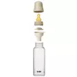 Bibs Baby Bottle Glow tuttipullo 270 ml Vanilla Glow, koliikkiventiilli. - Nappflaskor och flasknappar - 5017257 - 4