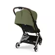 Matkarattaat CYBEX Orfeo Moss Green takaa. - Resevagnar och barnvagnar - 525000397 - 5
