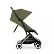 Matkarattaat CYBEX Orfeo Moss Green sivusta pystyasennossa. - Resevagnar och barnvagnar - 525000397 - 3