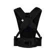 Cybex Coya Boucle kantoreppu Smoky Black, takaa olkaimet ristissä. - Cybex bärsele - 525000787 - 6