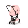Cybex Coya/Mios Style vaunukoppa Peach Pink sun sail -aurinkosuojalla. - Liggvagnar och bärväskor - 526000487 - 3