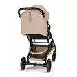 CYBEX Beezy matkarattaat Almond Beige takaa. - Resevagnar och barnvagnar - 526000867 - 5