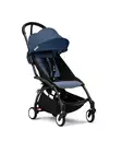Stokke YoYo3 matkarattaat Black-runko / Air France Blue. - Resevagnar och barnvagnar - 646002rat07 - 2
