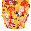 Martinex Muumi Retkeily Body keltainen, haaraosassa painonapit. - Bodys och tröjor - 72588517 - 3