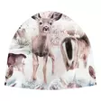 Gugguu Print Soft Beanie Bluedeer. - Barnmössor - GUGMP001-37 - 1