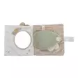 Little Dutch pehmoinen puuhakirja Newborn Naturals sisältää peilin. - Skallror, greppleksaker och bollar - LD8407 - 7