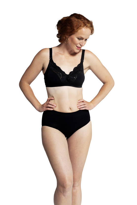 Carriwell imetysliivit pitsillä mustana - Amningsbehåar och stödjande bälten - 1177 - 1