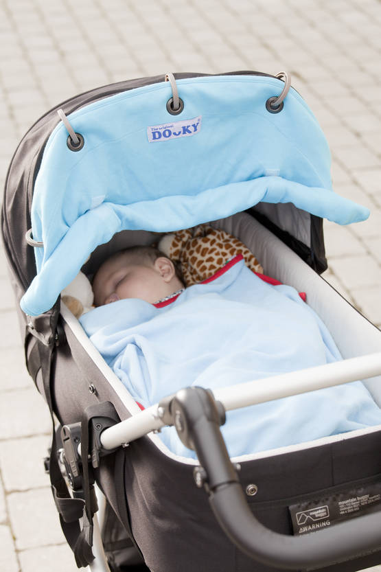 Suojaverho Dooky vaunuun/turvakaukaloon - Vagnsgardiner och fästringar - 1267 - 1